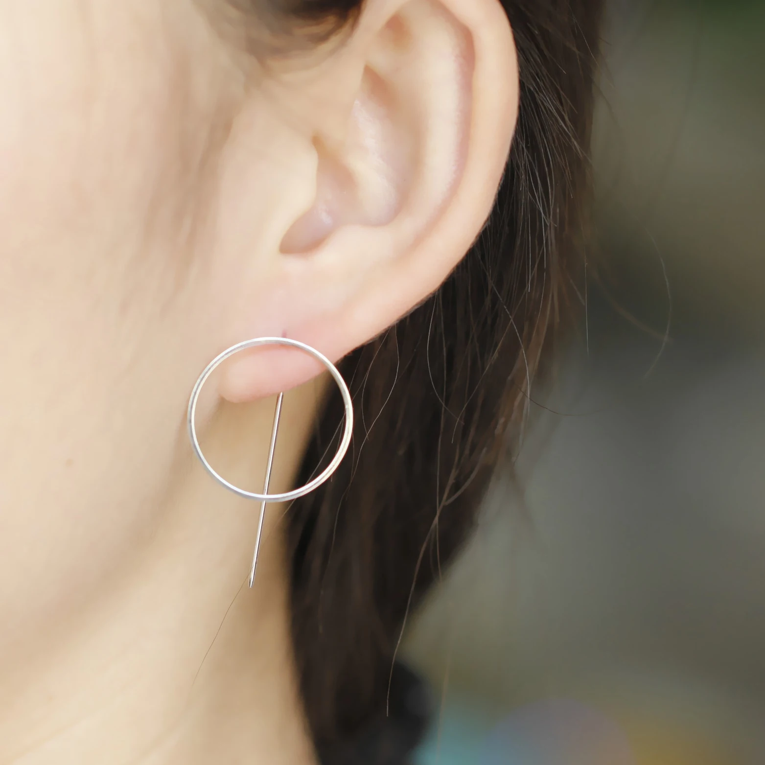 Line Accessories Wholesale Minimalist Handmade Earrings Fashion Stud Earrings Ms Popular Earrings Beautiful Gift