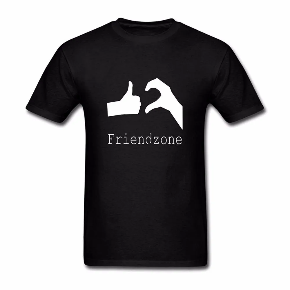

2018 Summer T Shirts 2018 Cool Men Funny Design T Shirt Novelty Tops Inter Meme Friendzone Men Casual Short Sleeve T Shirt
