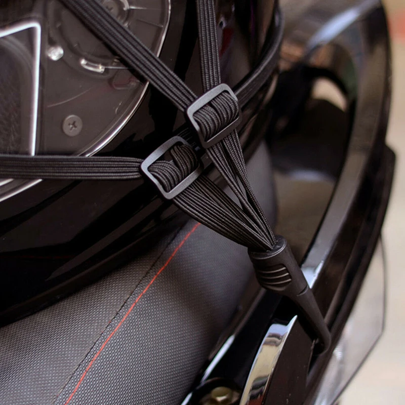 Горячая багаж эластичный веревочный Ремень Крючки мотоциклы мото прочность раздвижной шлем