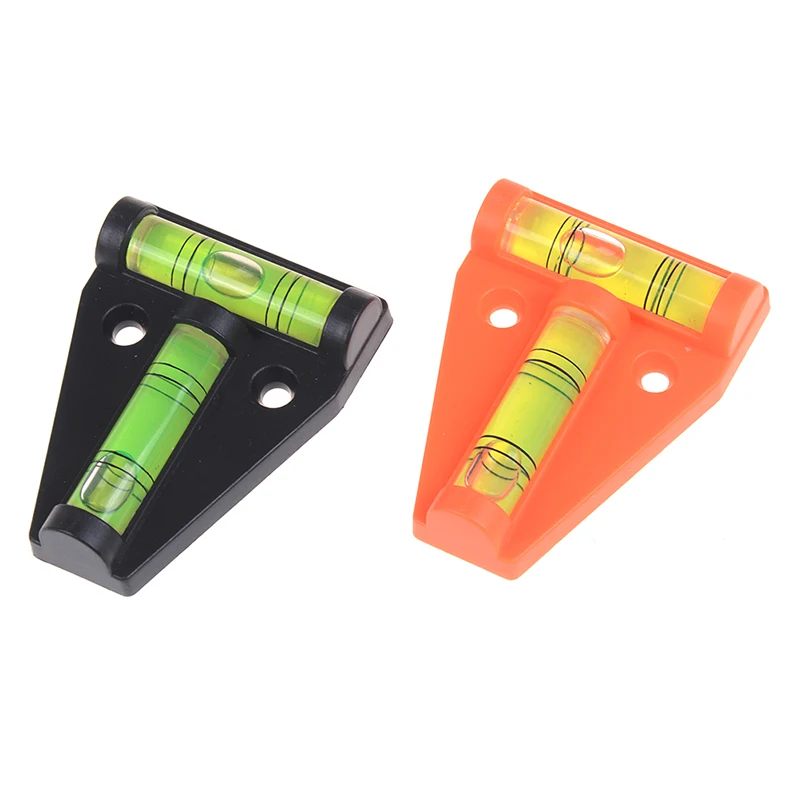 1 Piece T Type Spirit Level Measurement Instrument Triangular Plastic ...