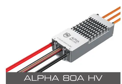 T-motor ALPHA 80A HV FOC ESC For Helicopter Multi-rotor Quadcopter UAV RC Drones | Игрушки и хобби