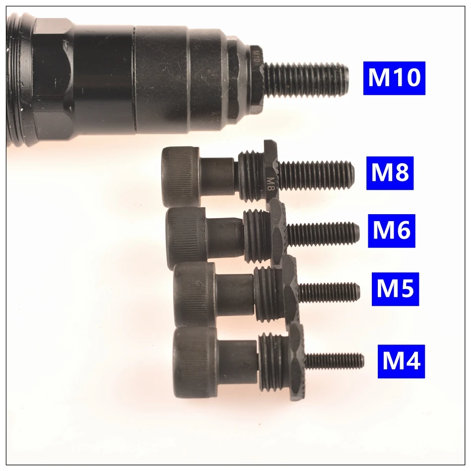 Высокое качество электрические заклепки гайка пистолет M4-M5-M6-M8-M10 беспроводной клепальщик Дрель адаптер заклепки гайка инструмент