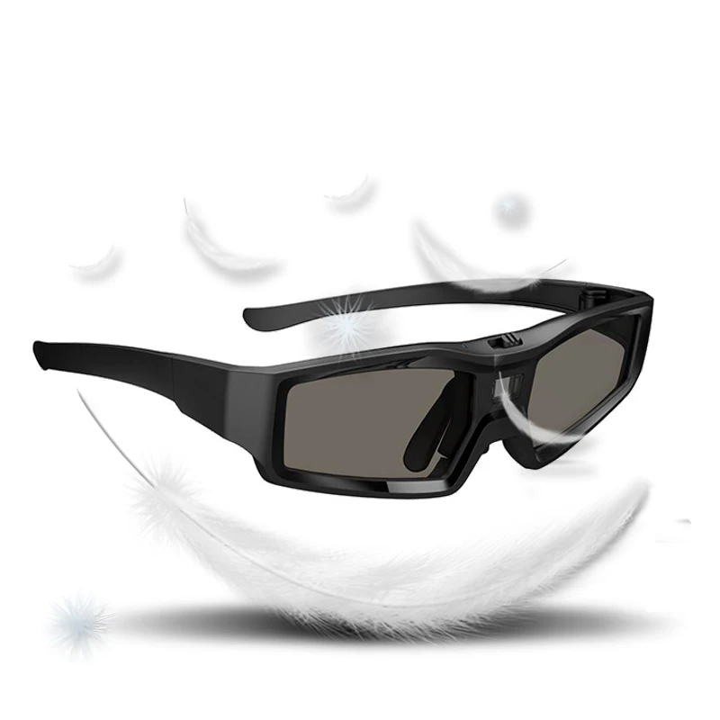 3Pcs 480Hz active shutter rechargeable bluetooth RF 3D Glasses(28g) for