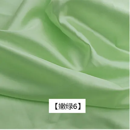 440T Водонепроницаемая нейлоновая ткань 20D атласная круглая дырочка анти-вниз куртка ветровка ткань 1 м - Цвет: Светло-зеленый