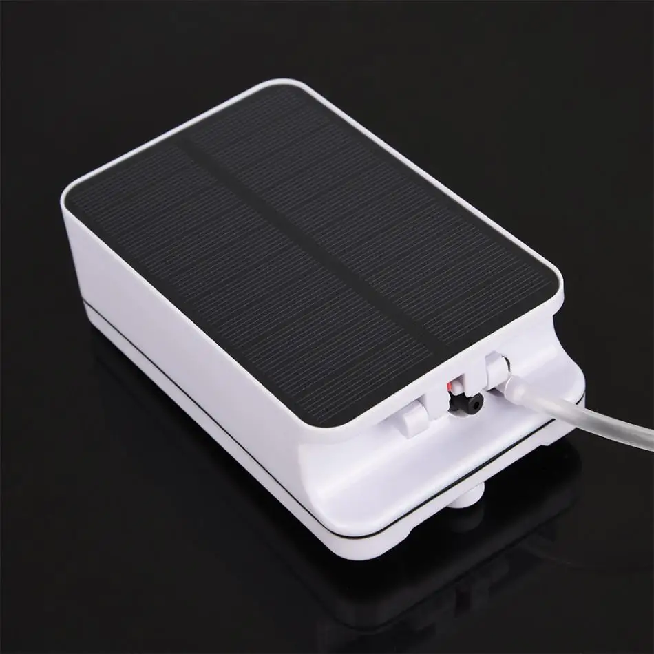 Solar Powered Waterproof Oxygenator Aerator Air Pump Oxygen for Outdoor Pool Pond Emergency aquarium accessories