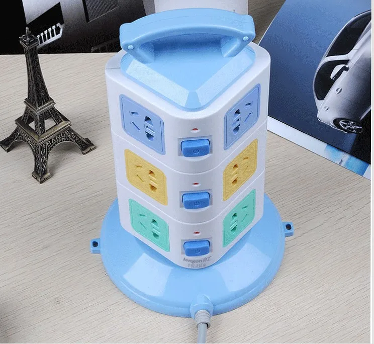 Portable standing intelligent sockets,Universal outlets ,protection