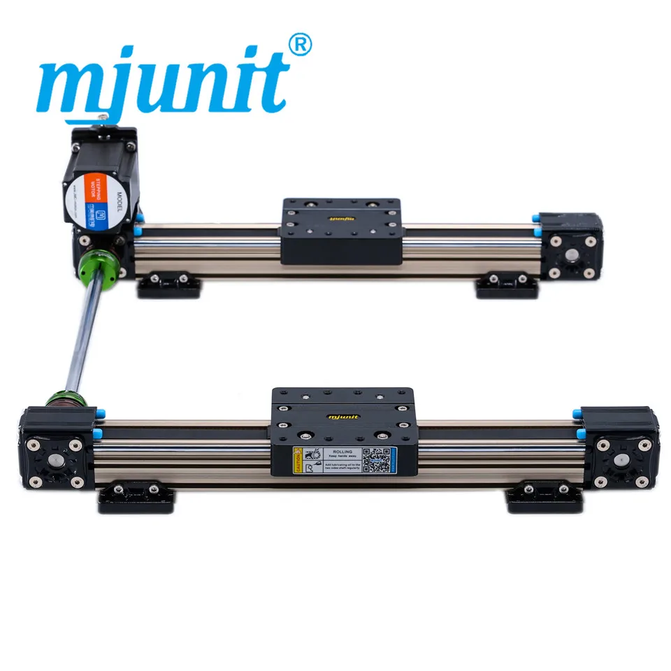 US $810.00 Mjunit MJ40 Linear Guide X Axis With Fast Movement Gantry Robot For Mask Automation Machine Robotic With 750mm Stroke 2 Rails