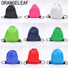 Fashion 210D Nylon Drawstring Bags Solid Color Portable Sports Bag Outdoor Backpack Gym Drawstring Shoes Bag Clothes Backpacks цена Fashion 210D Nylon Drawstring Bags Solid Color Portable Sports Bag Outdoor Backpack Gym Drawstring Shoes Bag Clothes Backpacks цены онлайн
