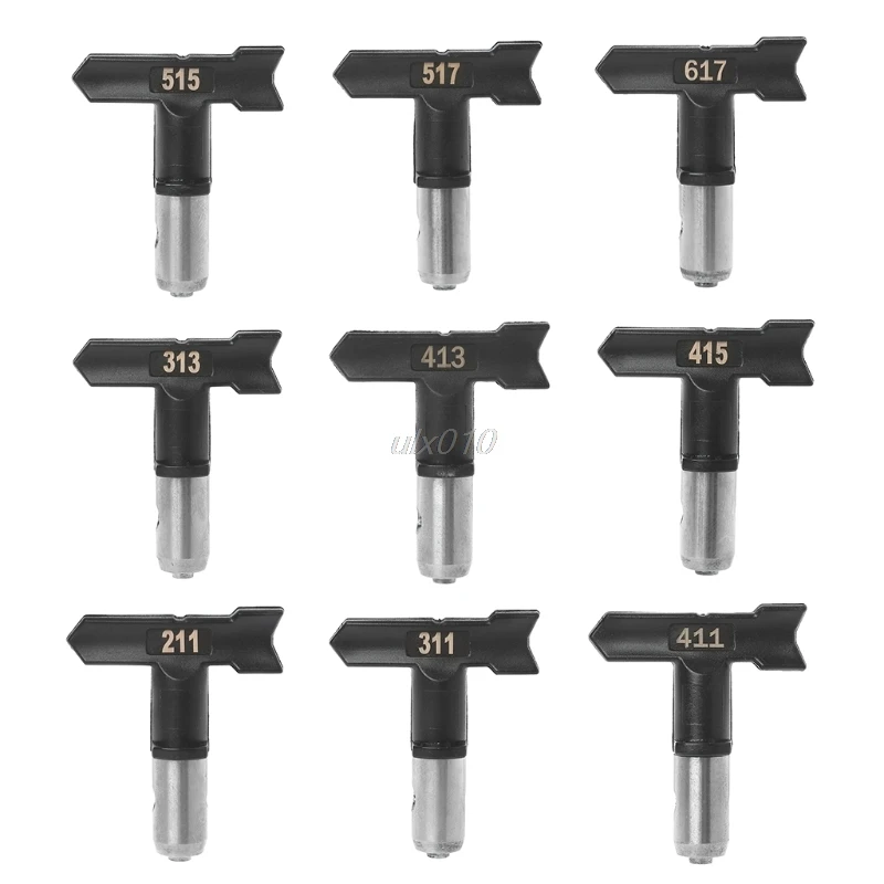 

Spray Gun Tip Tungsten Steel Paint Sprayer Head Spraying Tools Seal Nozzle for Painting Garden Power Tools Set Mar DropShip