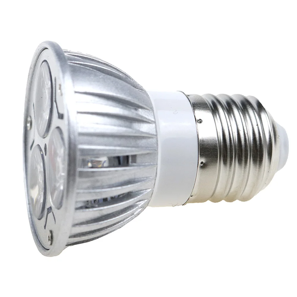 Full Spectrum E27 6W 2Red 1Blue LED Grow Light for Flowering Plant and hydroponics system 1PCSLot