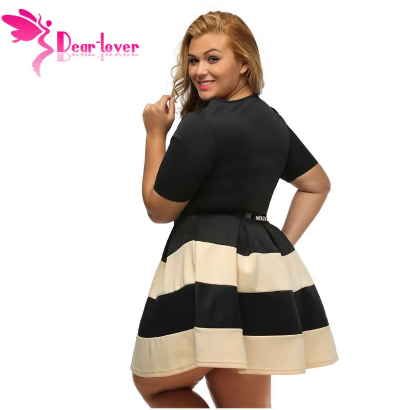Apricot-Stripes-Detail-Belted-Plus-Size-Skater-Dress-LC22806-18-18843-61740