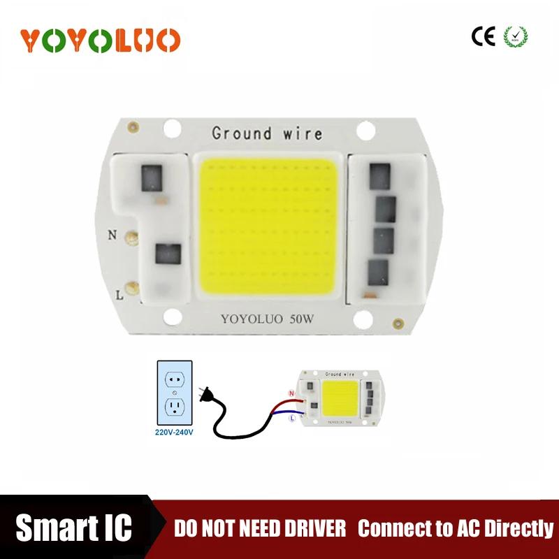 Светодиодная лампа YOYOLUO 5 Вт 50 30 220 В 230 240 В|led lamp chip|ic driverled |