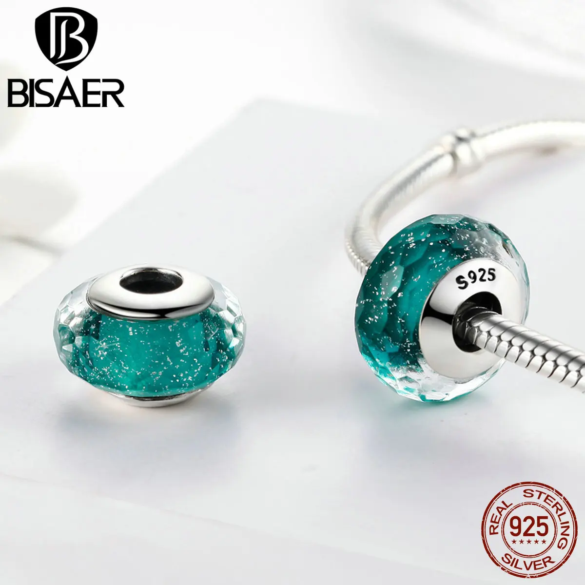 Бусины шармы из серебра 925 пробы для изготовления ювелирных изделий|silver bracelet