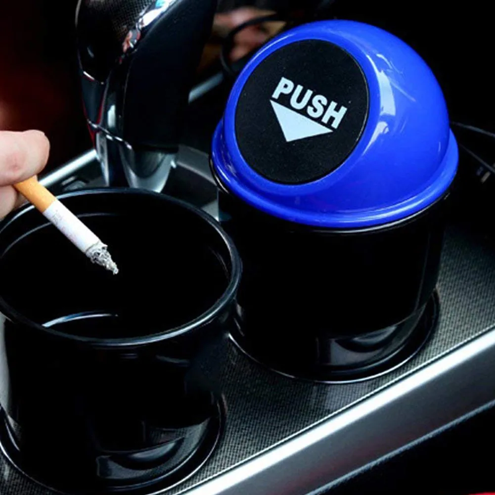 

Mini Car Garbage Can Auto Trash Can Garbage Dust Case Holder Bin XR657
