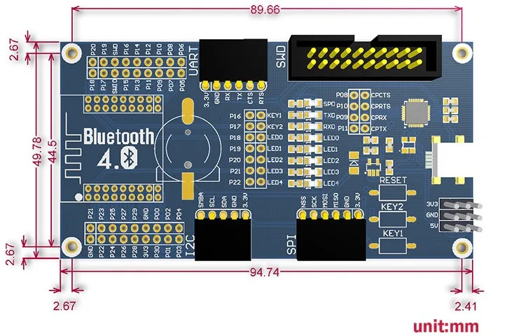 BLE400-size