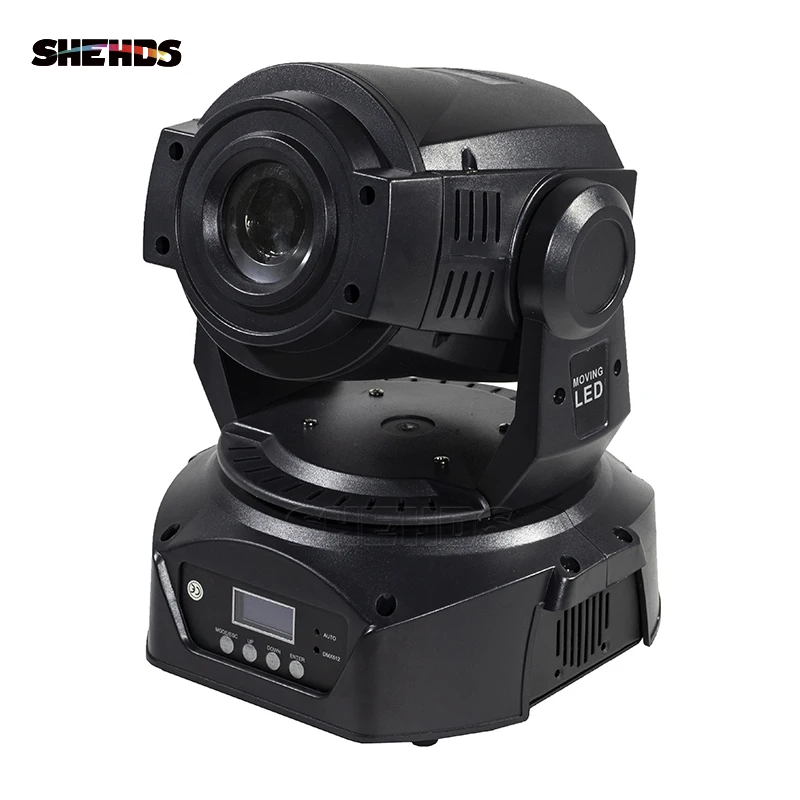 

4pcs/lot LED Spot 90W 6 Prism DMX512 Stage Effect Lighting For DJ Disco Party Nightclub Dance Floor Bar And Christmas Decoration