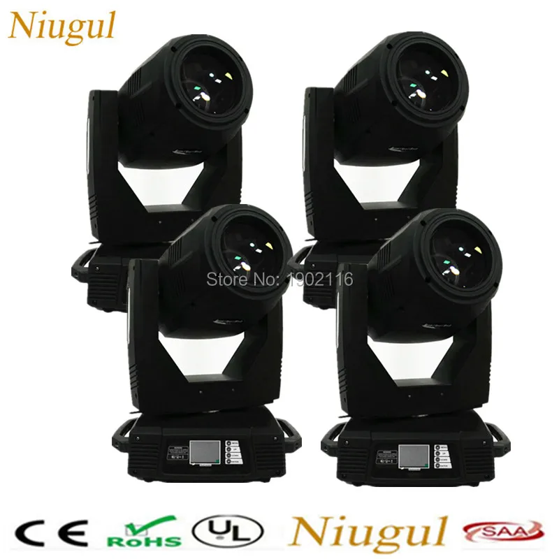 

4pcs 350w 17R Wash /Spot /Beam 3in1 Stage Light DMX512 Moving Head Light DJ/Disco//Bar/club/wedding Party Light Stage Machine