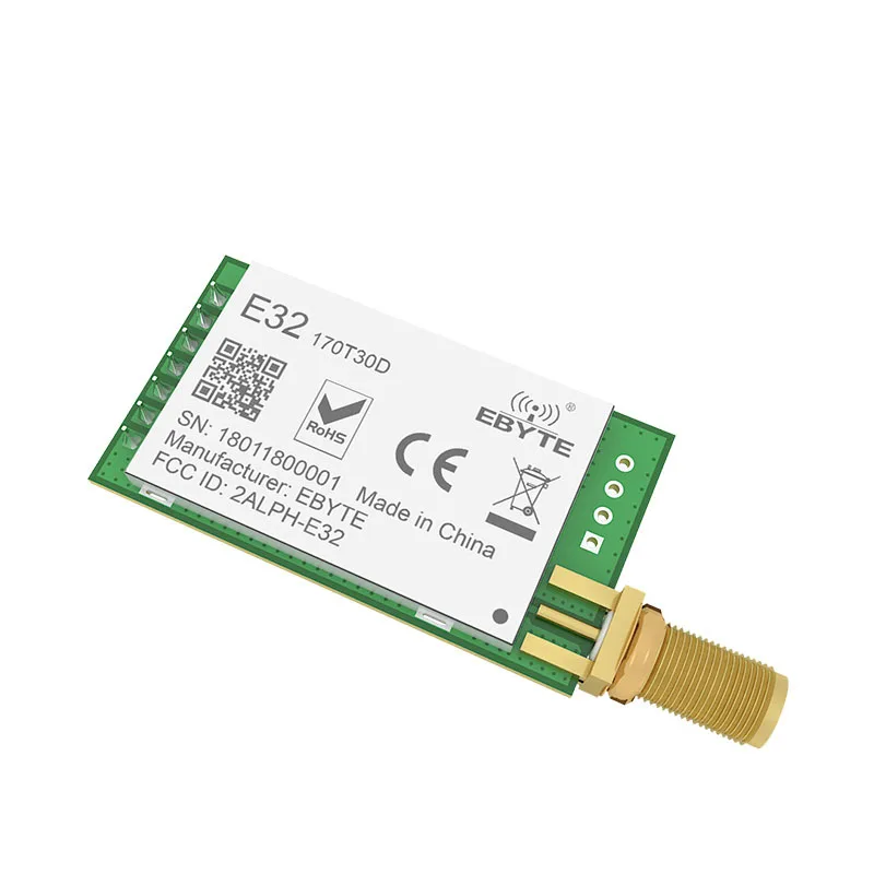 E32-170T30D LoRa SX1278 SX1276 170 МГц РЧ модуль 1 Вт 170 МГц UART беспроводной трансивер дальние расстояния SMA-k антенна