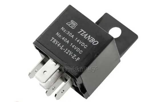 5 шт. автомобильное реле TRV4 L 12V Z F 110В 40А pin Реле 14VDC чувствительное|Реле| |