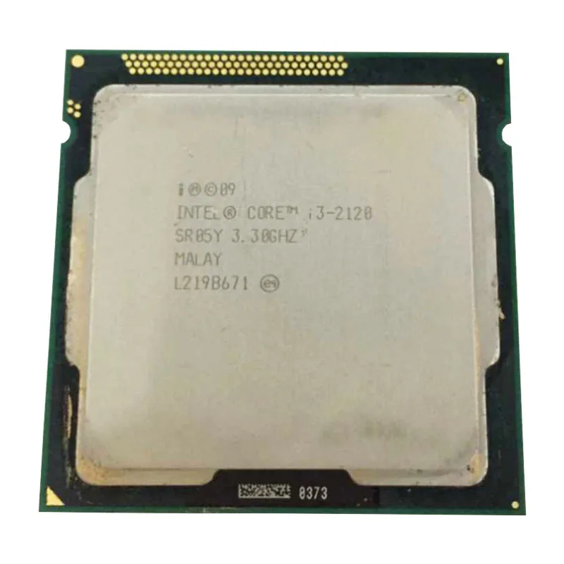 Intel DUAL CORE i3 2120 cpu 3,3 ГГц 3 м кэш LGA 1155 TDP 65 Вт настольный процессор может использовать материнскую плату B75 B85 Z77 H61