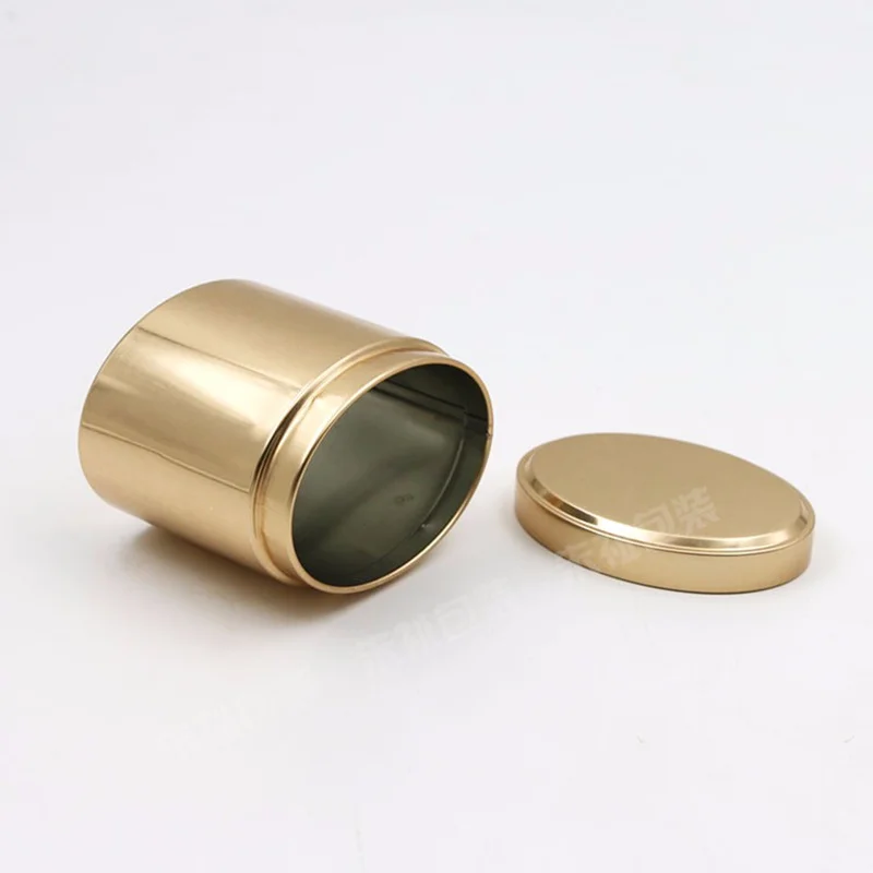 

Tea tin cans Small metal portable tea packaging tin mini seal jars for storage vacuum lid food container Storage of metal cans