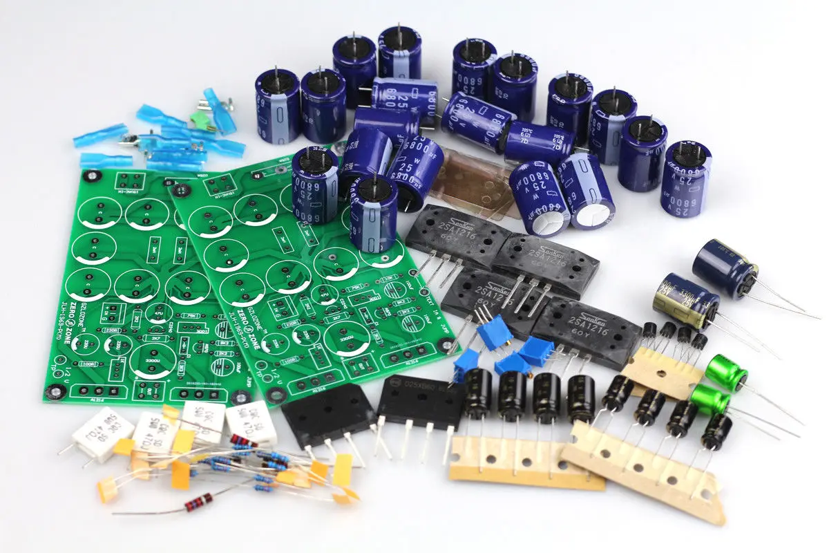 ZEROZONE V18 PNP Sanken 2SA1216 JLH1969 class A power amp kit 10W+10W