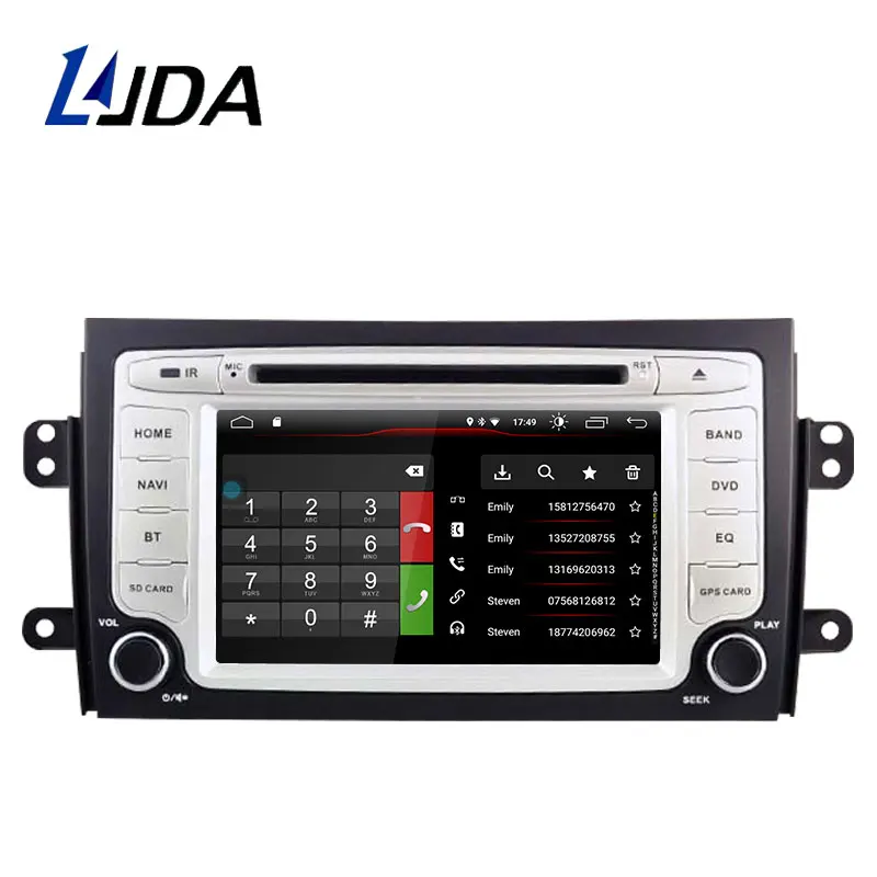US $272.43 LJDA Android 100 Car DVD Player For Suzuki SX4 20062013 Car Multimedia Player Stereo GPS Navigation IPS Audio 2 Din Car Radio
