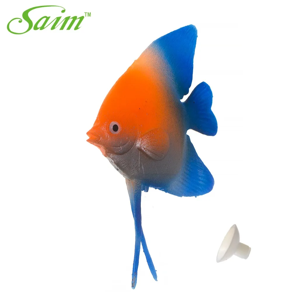 blue folating fishes