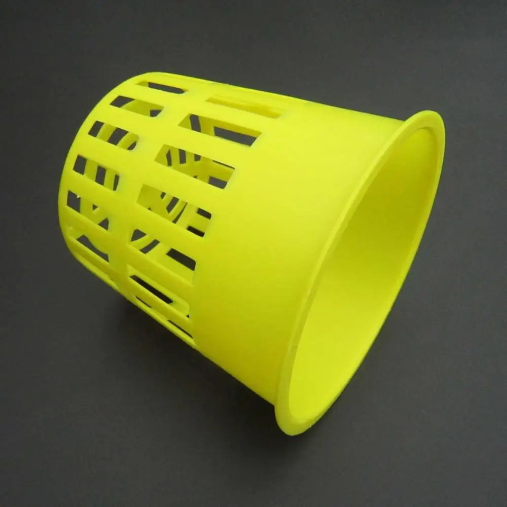 10pcs Heavy Duty Yellow White Mesh Pot Net Basket Flower Plant Vegetable Tomato Melon Pepper Grow Clone Cloning Hydroponic 4inch 