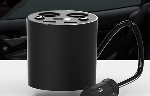 Cup car charger Dual USB car energy cup Multi-function car charger(simplified version)