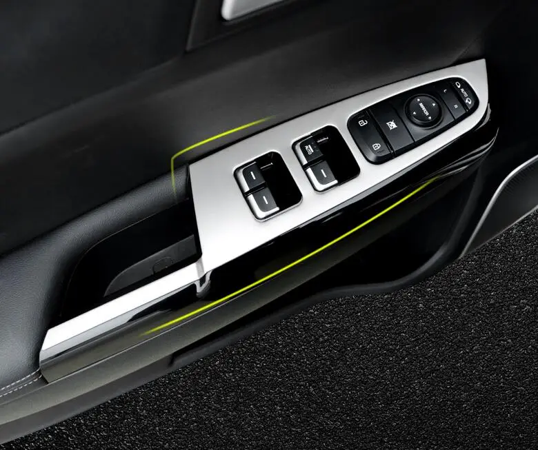 Крышка переключателя для дверей и окон KIA Sportage 4 QL KX5 2016-2018 аксессуары из