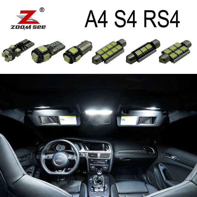 Perfect White Canbus Error Free Led Bulb Interior Dome Map Overhead Perfect White Canbus Error Free Led Bulb Interior Dome Map Overhead Light Kit For Audi A4