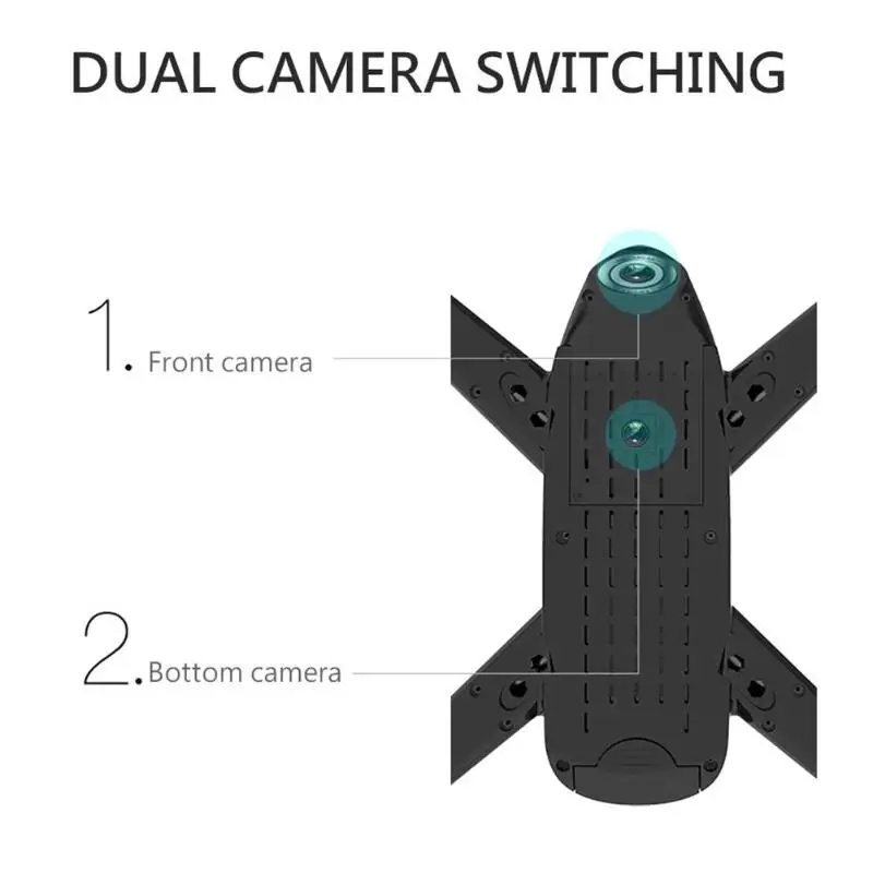 VODOOL SG106 Радиоуправляемый Дрон WiFi FPV оптический поток 4K 1080P 720P HD Двойная камера Радиоуправляемый квадрокоптер в реальном времени воздушный видео самолет игрушки для детей