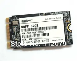 Новый KINGSPEC SSD диск 32 ГБ NGFF (CHA-M2B7-M032) твердотельные накопители подходят для ноутбука thinkpad E531 E431X240 HP ProBook 430 G1