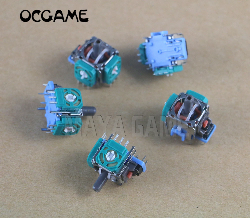 

OCGAME 2pcs/lot For PlayStation 4 PS4 Controller Repair Part 3Pin 3D Joystick Analog Sensor Module Replacement
