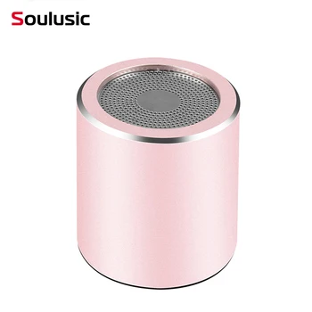 

Soulusic Portable Wireless Bluetooth Speaker Mini Frosted Metal Alloy Handfree TF Radio Loudspeaker With Mic MP3 Globe Audio