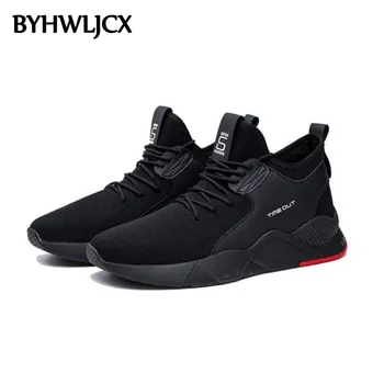 

Hot new men's shoes for running fitness sneakers rubber wear - resistant non - slip mesh breathable outdoor casual shoes