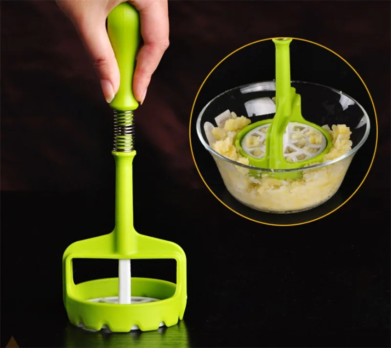 Buy Potato Press Stainless Steel Carrot Masher Cooking Tool Manual Kitchen