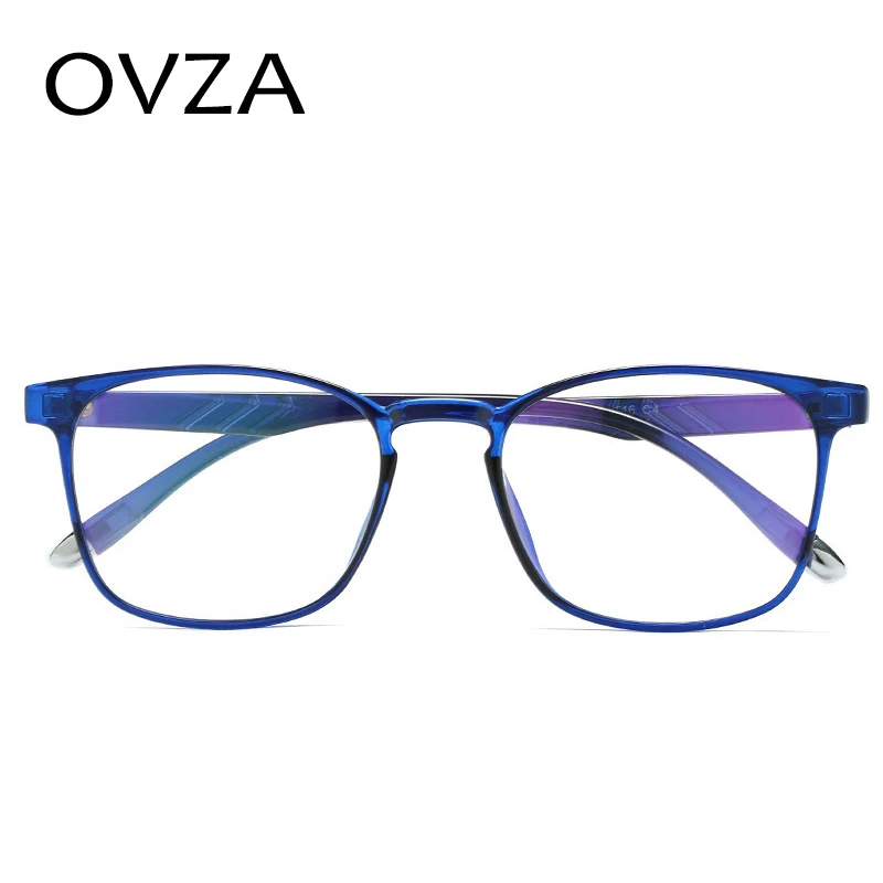 

OVA Blu-ray Goggles Men Women Computer Glasses Frames Fashion Classic Rectangle TR90 Glasses Frame Ultralight S3040