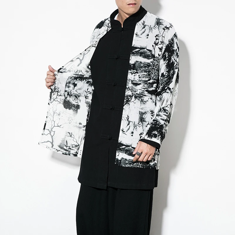  mens trench coat jacket Autumn new long coat men Retro style long jacket men Asian Size S-5XL