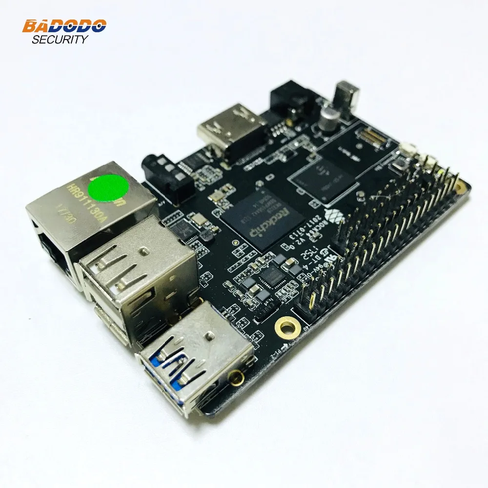 ROCK64 PINE64 HDR Android Linux медиа макетная плата четырехъядерный + 1 Гб LPDDR3 eMMC розетка слот