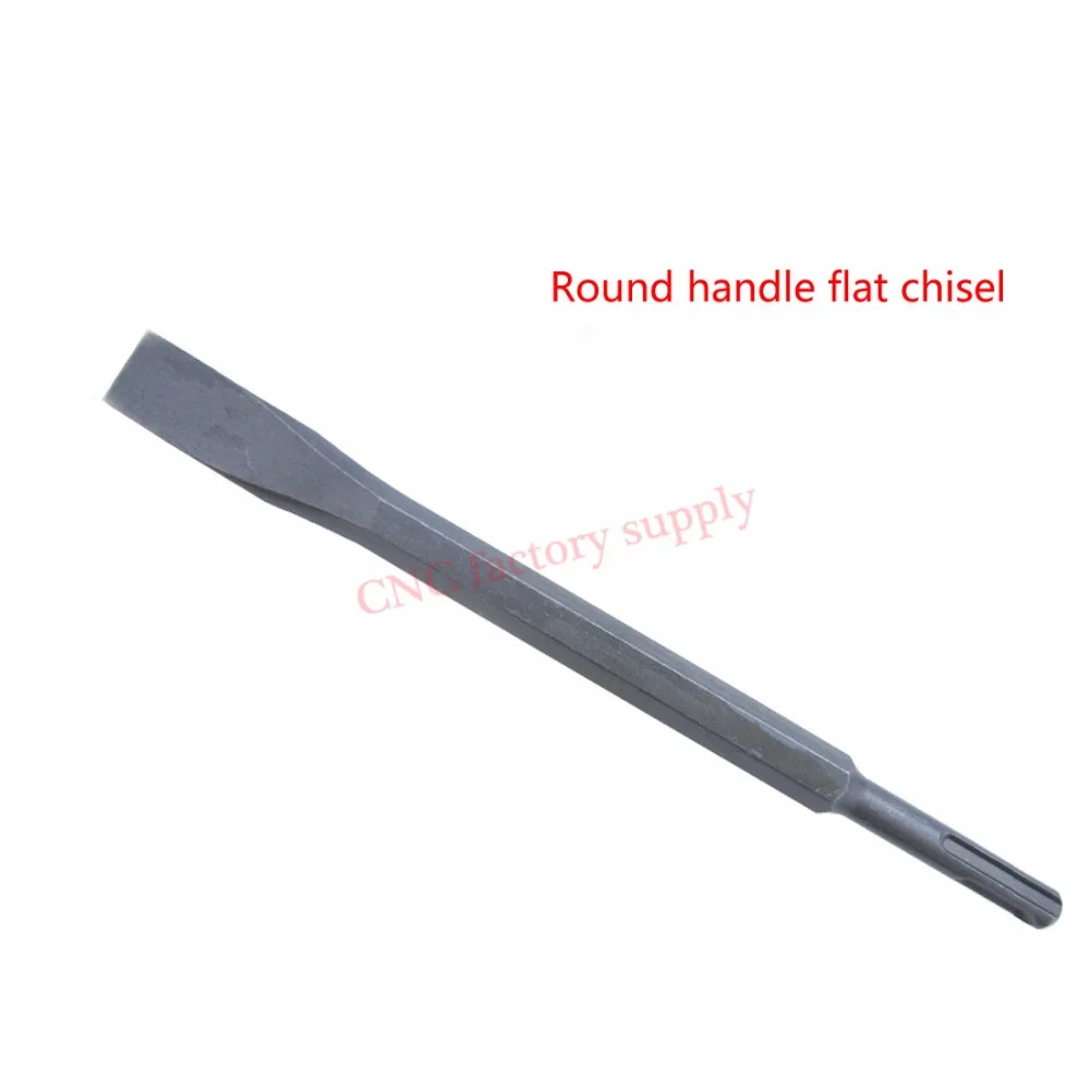 

Carbide Material Pointed Round handle electric Hammer chisel spade drill sharp drill bit for concrete/brick/wall/tile slotting