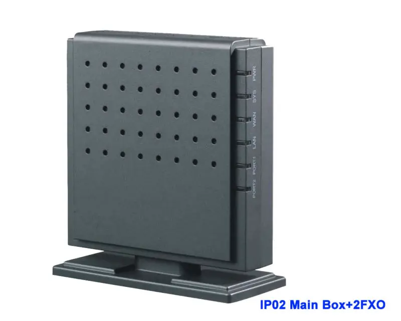 

IP02 - 2O Analog trunk Asterisk Ready Small FXS FXO IP PBX with Module for 2 FXO Ports Supports 1~2 FXS or FXO VoIP PBX