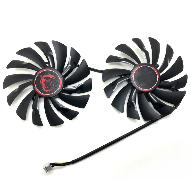 

New Original PLD10010S12HH 12V 0.40A 95mm Cooler Fan for MSI GTX1080Ti/1080/1070Ti/1070/1060 ARMOR Graphics card cooling fan