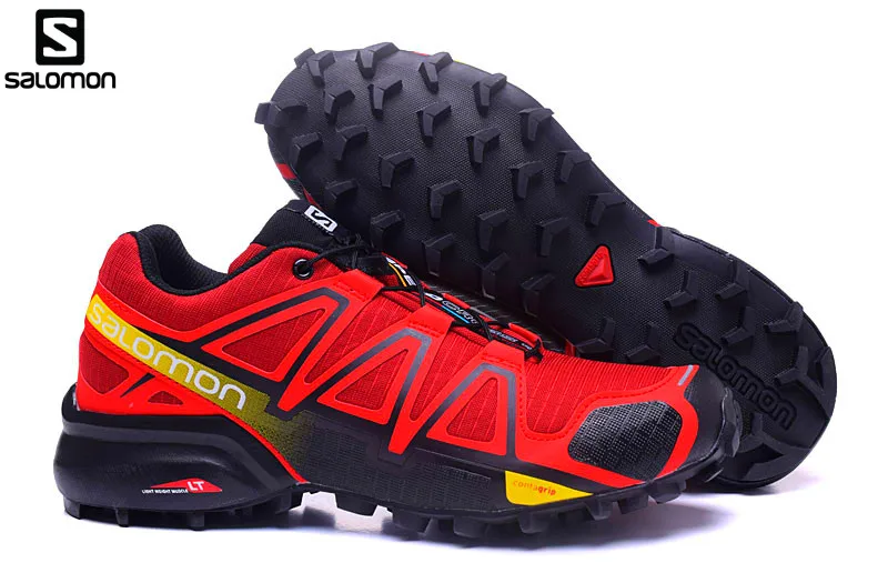 Salomon speed Cross 4 мужские кроссовки дышащие удобные кроссовки уличные легкие европейские 40-47 Горячие