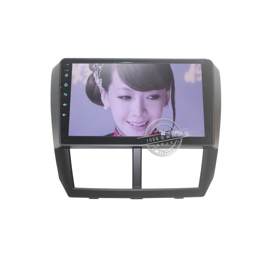 Excellent Hang xian 9" Quad Core Android 7.0 Car DVD Player For Subaru Forester Impreza 2008-2012 car radio stereo GPS Navi BT,wifi,SWC 3