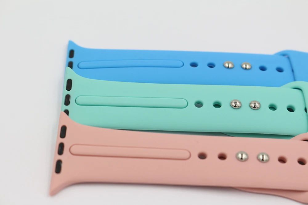 URVOI Sport band for apple watch series 1 2 Ultraman silicone strap for iWatch with pin and tuck closure single workout color17