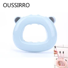 Красочный медведь Форма контейнер на присоске стойки симпатичный держатель для зубной щетки держатели на присосках для ванны зубная щетка зубная паста Холдинг стойки