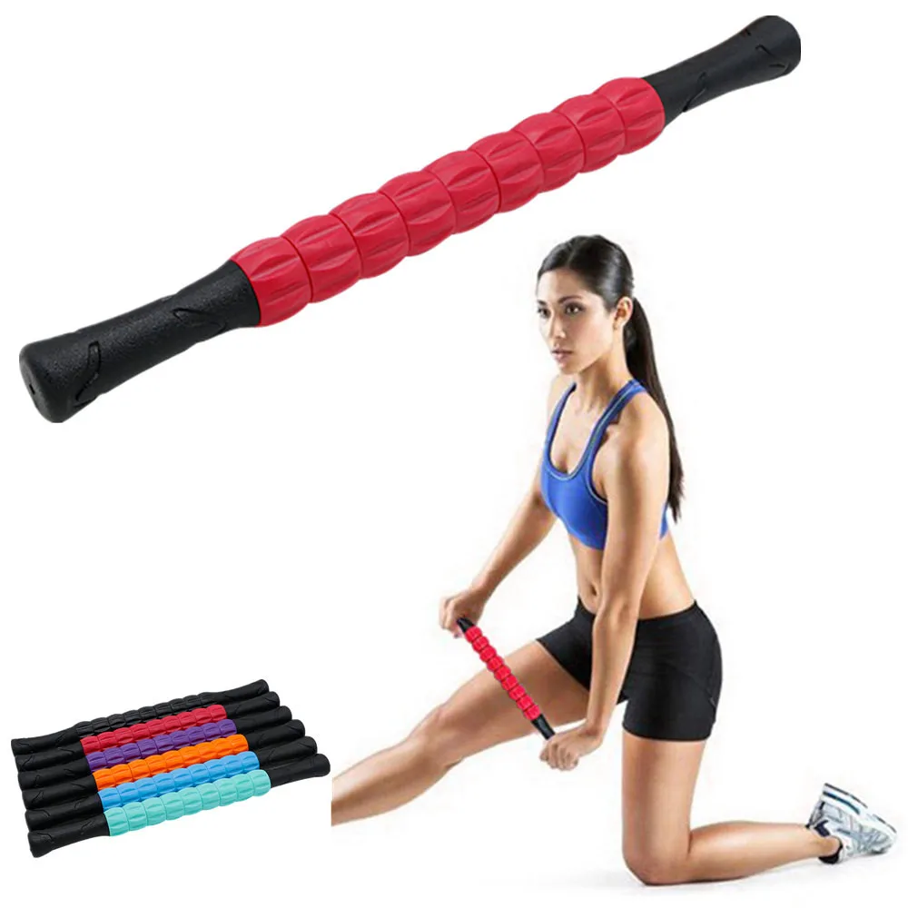 

Gym Sports Full Body Muscle Massager Roller Stick Trigger Point Recovery Tool Deep Relax 3D Gear Muscle Massage Stick 2019