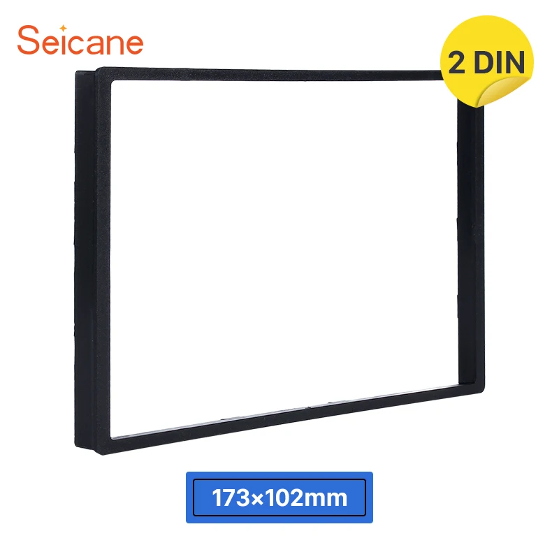 Seicane 178*102 мм 2DIN Накладка для приборной панели автомобиля радио Панель рамка для HONDA Accord H-RV C-RV Civic Odyssey Prelude черный
